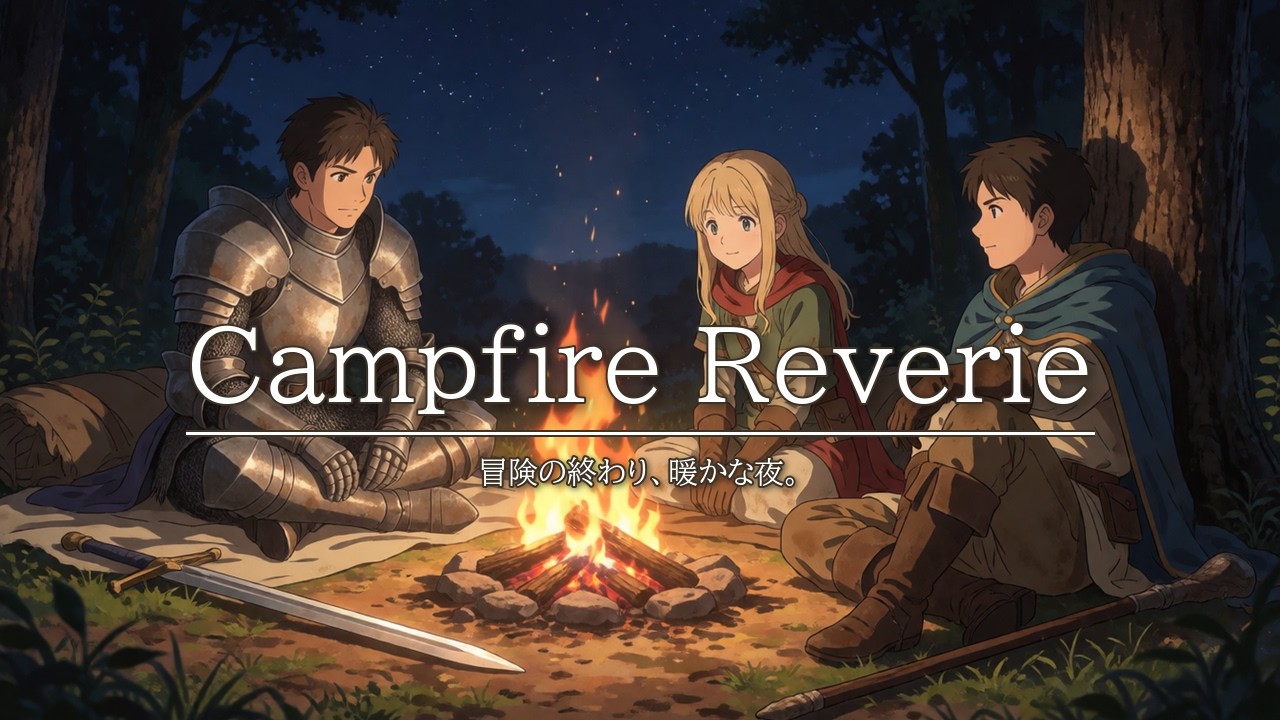 Cozy Campfire Celtic Music for Deep Focus, Study & Work | Fantasy