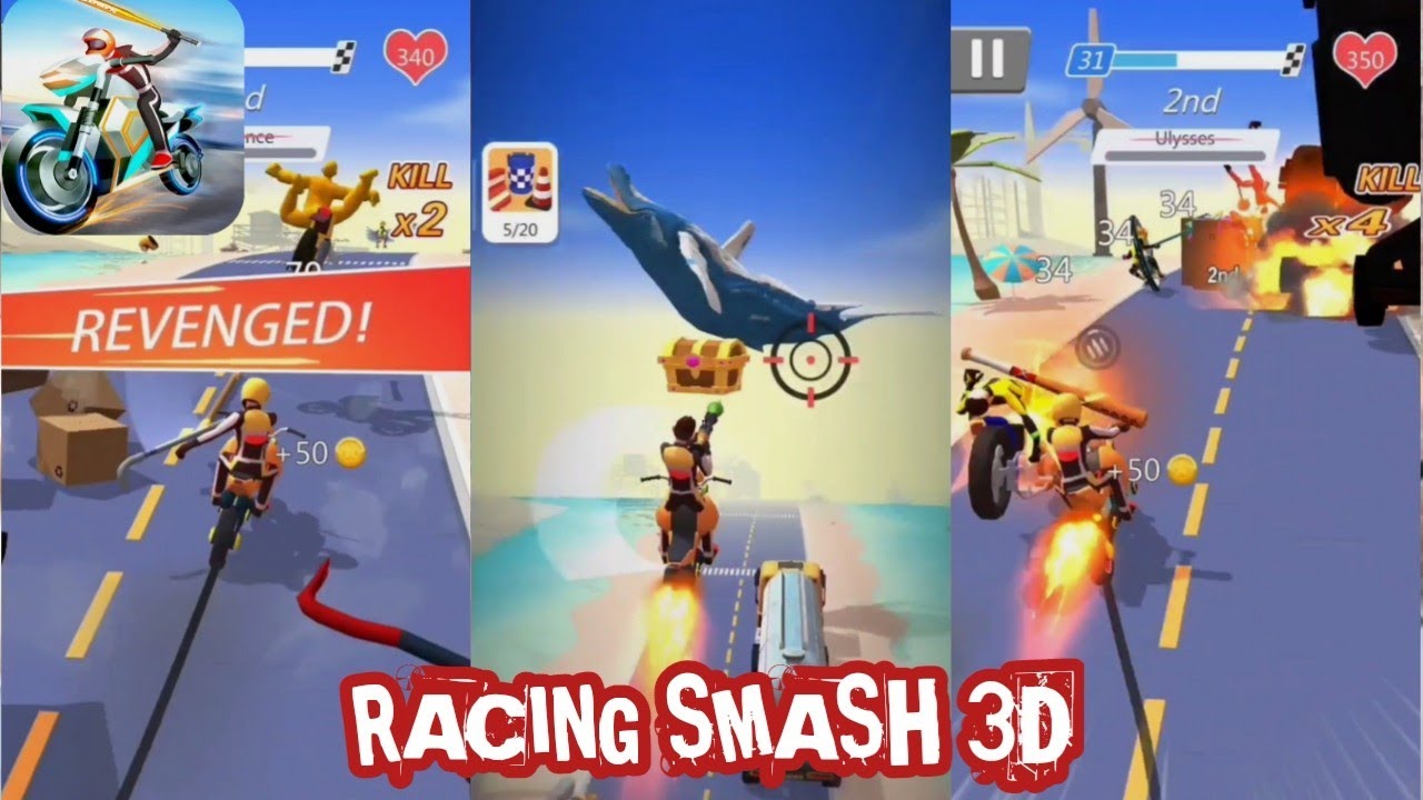 RACING SMASH 3D Level 1 - 35//GAMEPLAY (ANDROID/IOS) - YouTube