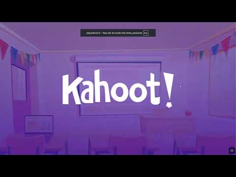 Learning how to use Kahoot, an online quiz platform about Goiás.