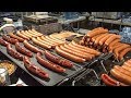 Load of Huge "Kielbasa" Sausages from Poland. London Street Food