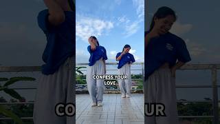 Confess Your Love TikTok Dance Challenge ft MY TWIN 🤪 #dancechallege #dance