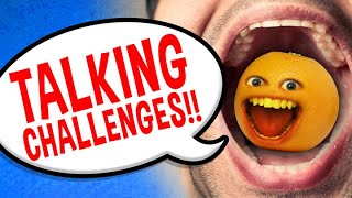 Annoying Orange  Talking Challenges Supercut