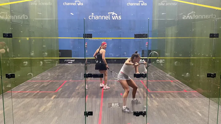 ALISON WATERS v JASMINE HUTTON | PRO SQUASH CHALLE...
