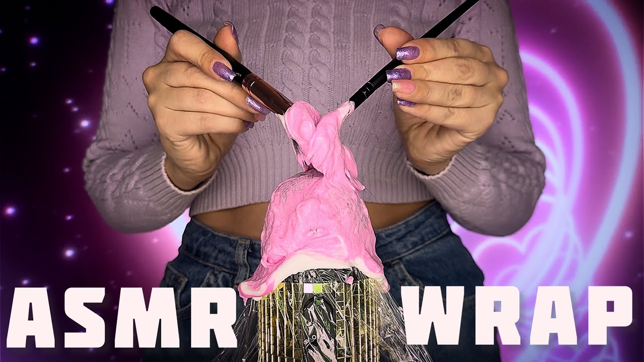 ASMR Plastic Wrap on Mic ✨ All Triggers (Brushing, Sticky, Crinkles, Wet Sounds) No Talking