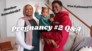 PREGNANT WITH BABY #2!!|  Q&amp;A