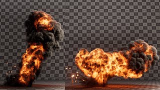 Houdini - Axiom - Redshift Gas explosion