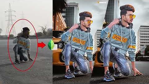 Snapseed Professional Background Change Editing | Smooth Subh Devil Photo Editing -#sreditingzonenc