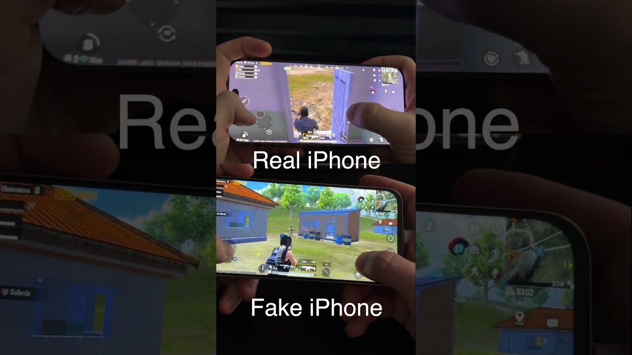 Fake iPhone vs Real iPhone Gaming Test 🎮 Wait Until the End! 