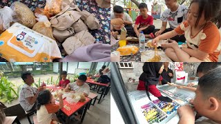 DAY 20 || NO EDIT Trik liburan hemat dengan 5 anak || Manfaatkan fasilitas GRATIS #dailyvlog