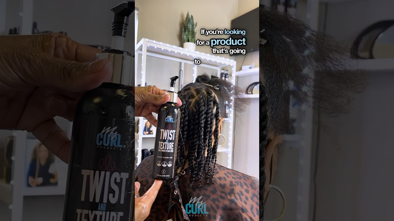 My Curl products Twist and Texture Curl Primer for Moisture and Shine