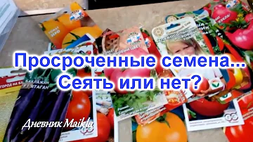 Можно ли сеять просроченные семена? Срок годности семян.