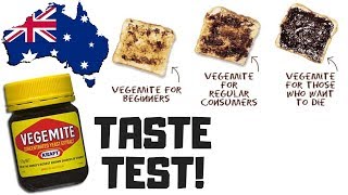 Americans TRYING VEGEMITE In Australia!