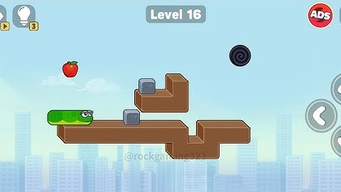 Snake Puzzle Slither to Eat level 16