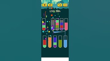 water sort puzzle - level 3684