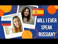 IS IT POSSIBLE TO LEARN RUSSIAN? - Laura from #Couch Polyglot SPEAKS  RUSSIAN (Russian subtitles)