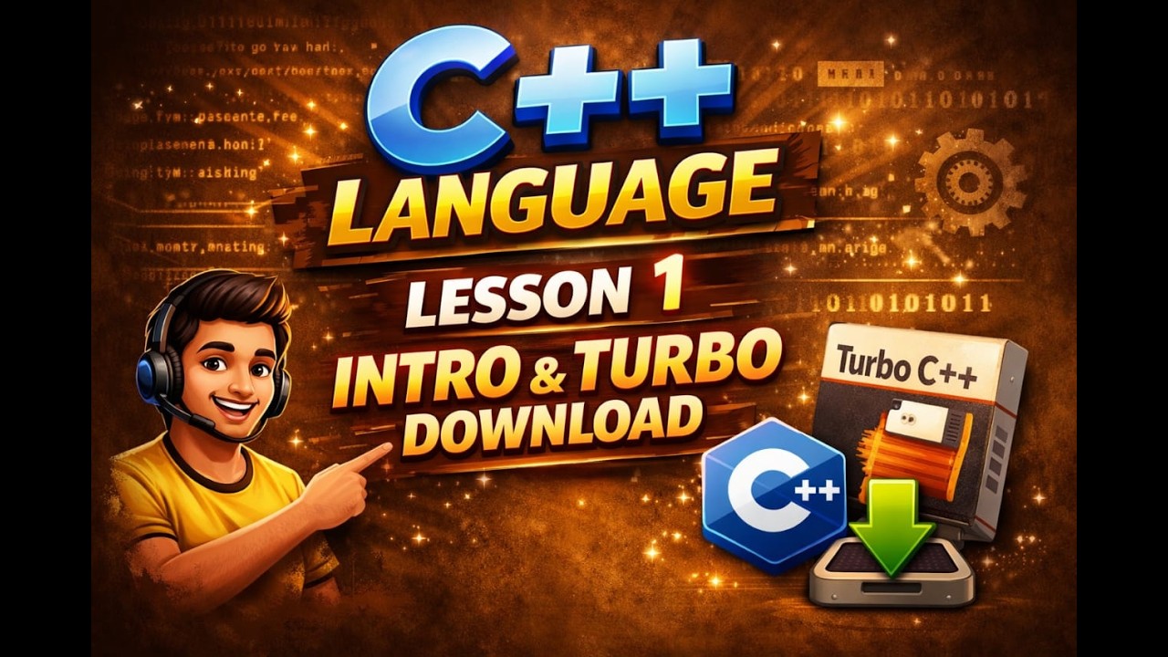 C++ Language Tutorial | Lesson 1 – Introduction to C++ for Beginners ...