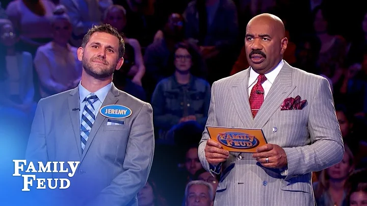Jeremy's BIG Fast Money! | Family Feud