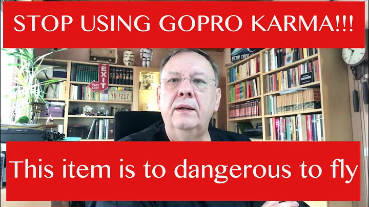 GOPRO KARMA STOP USING IT! RECALL