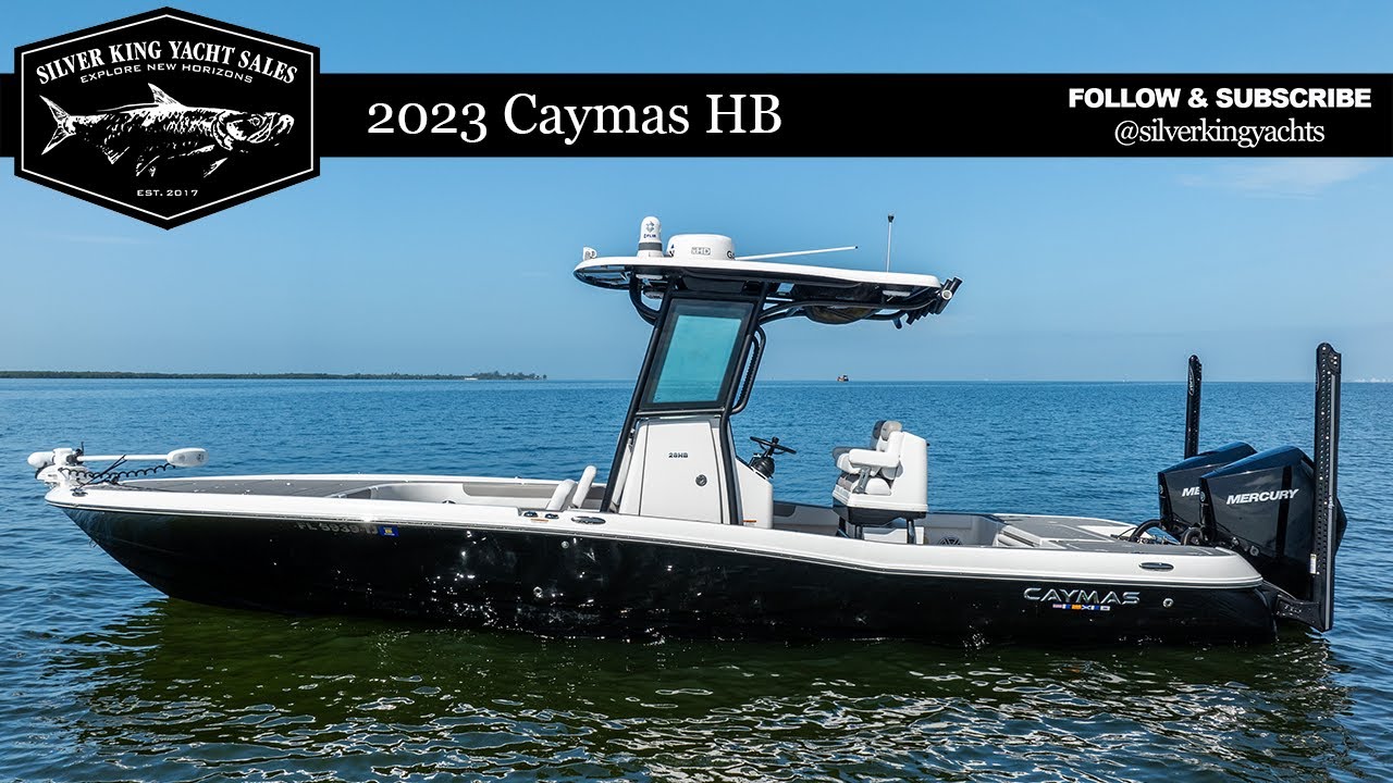 Caymas 28 HB Video Tour l Caymas Boats l Offered For Sale By Silver King Yachts l Tampa Florida
