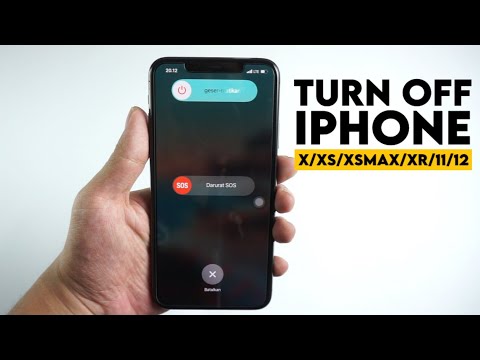 Cara Mematikan iPhone X/XR/XS/XSMAX/11/12 - Turn Off iPhone