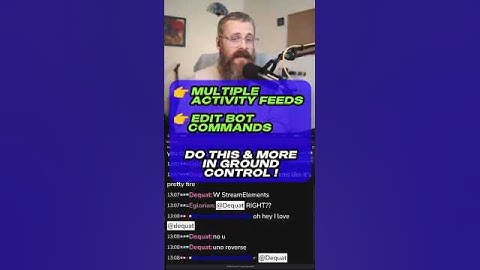 Ground Control v2.0.5 updates to save your CPU when streaming! #twitchstreamer #streamelements