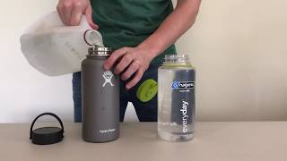 How do Hydro Flasks work? - NALGENE VS. HYDROFLASK EXPERIMENT