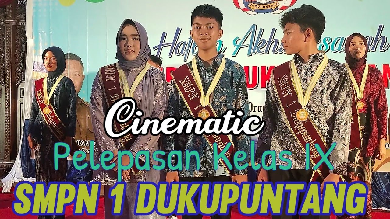 Cinematic Pelepasan Kelas IX SMPN 1 Dukupuntang. Keren dan Luar biasa