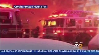 Fatal Fire On Staten Island Amid Storm