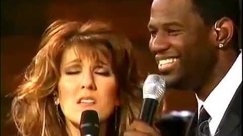 Celine Dion with Brian McKnight
