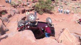 2011 Jeep Safari roll over in Pritchett Canyon