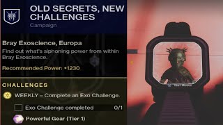 Old Secrets New Challenges Bray Exoscience Europa