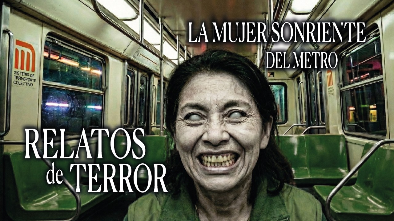 YO VI A LA MUJER SONRIENTE DEL METRO | 38 RELATOS DE TERROR | MEGA RECOPILACIÓN
