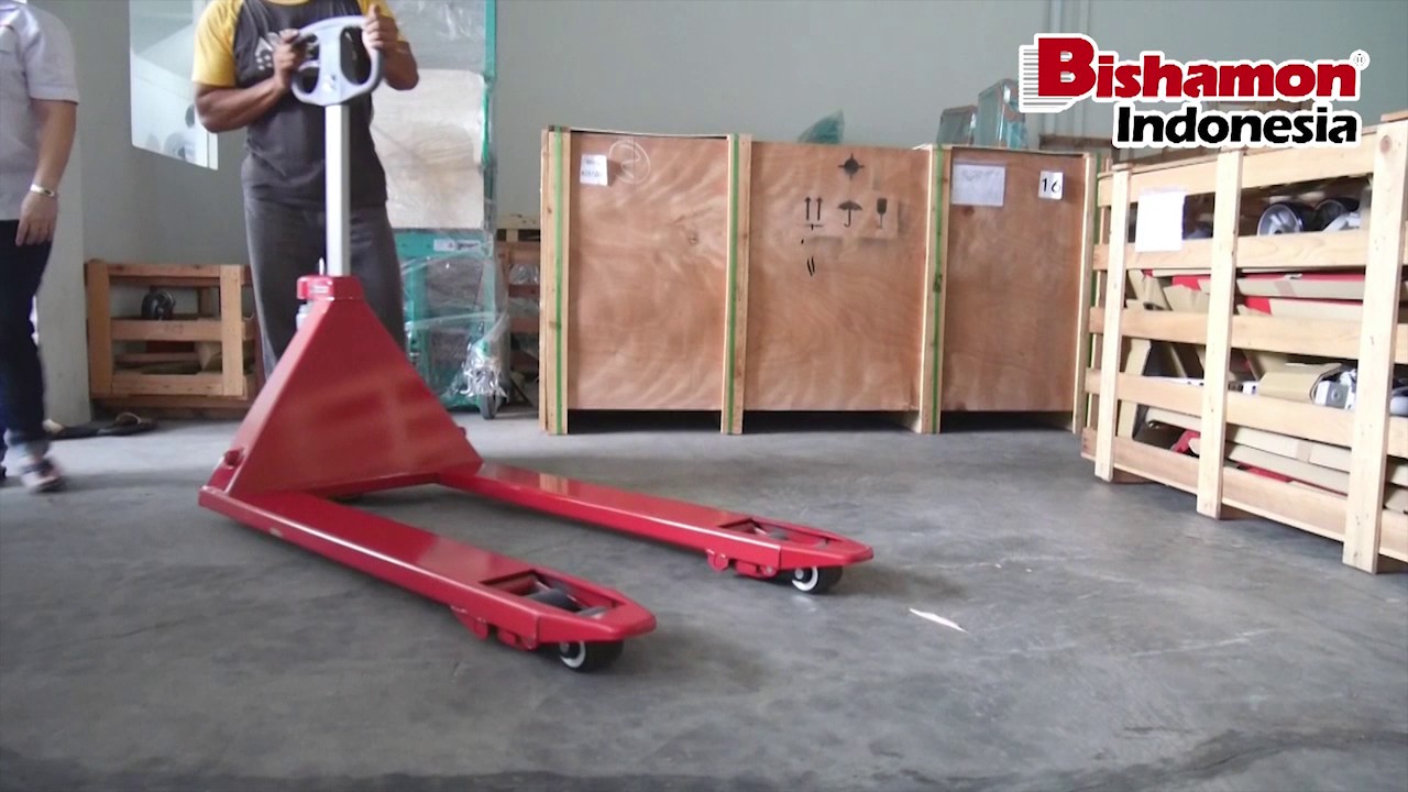 BISHAMON INDONESIA Hand Pallet Truck BM30LL YouTube