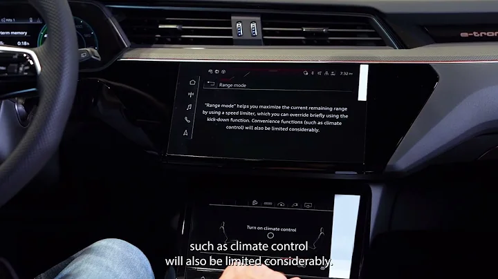 Low range on your Audi e-tron? Do this