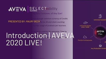 Introduction | Maury Beck | AVEVA 2020 LIVE!