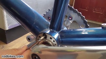 How to adjust a Bushnell eccentric bottom bracket