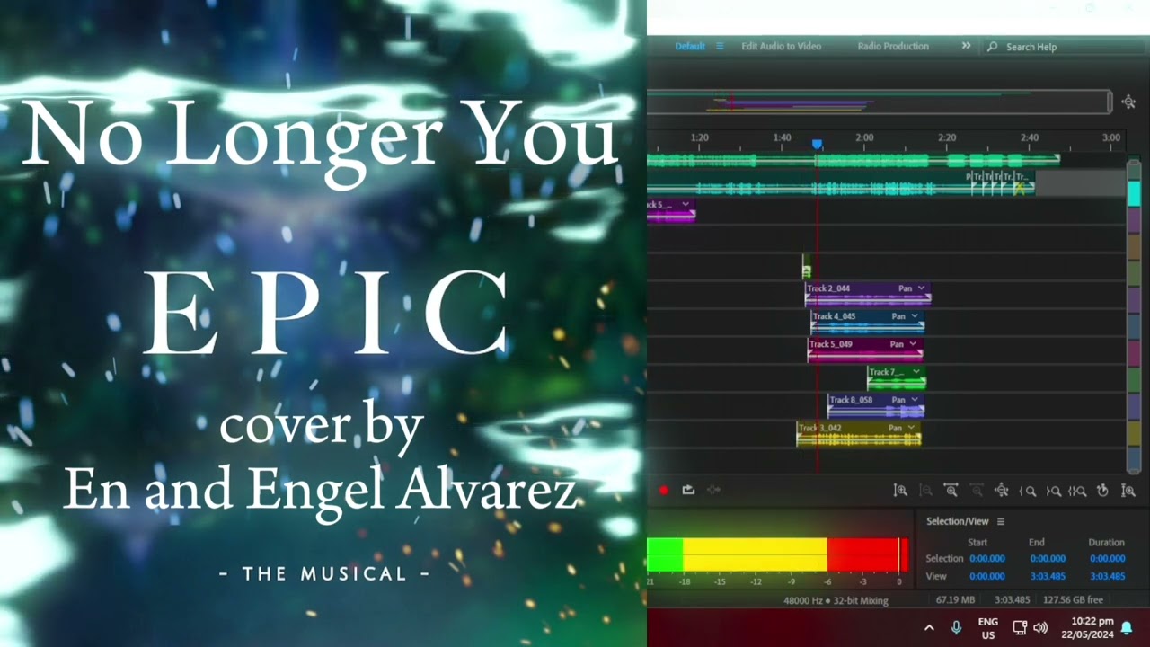 No Longer You - Cover by En and Engel Alvarez [EPIC; The Musical]