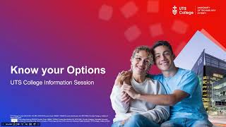 UTS College: Know Your Options | Parents Info Session | Semester 1 2025