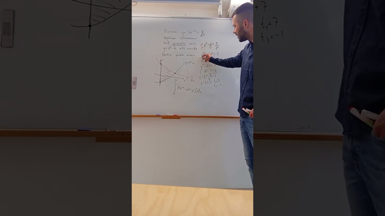 Nivå 3 uppgift integraler matte 3