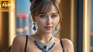 4K Ai Girl Lookbook - Ai Girl Sophia's Dubai Corporate Voyage: Where Ai Meets Business