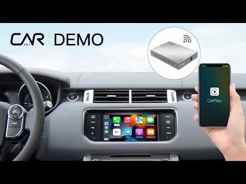 Wireless Carplay & Android Auto interface installation For Land Rover Jaguar Bosch Harman system