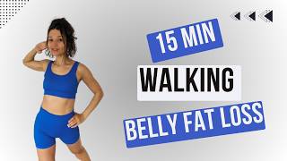 CARDIO WALKING WORKOUT FOR BELLY FAT LOSS - Weight Loss Walk at Home