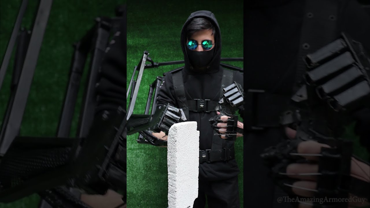 How Strong Is The Exoskeleton Suit WATCH TO SEE Punch Shorts