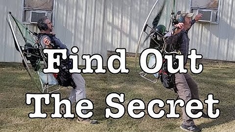 NEW Training Technique! Paramotor Foot Launch Exercise For Beginner Pilots