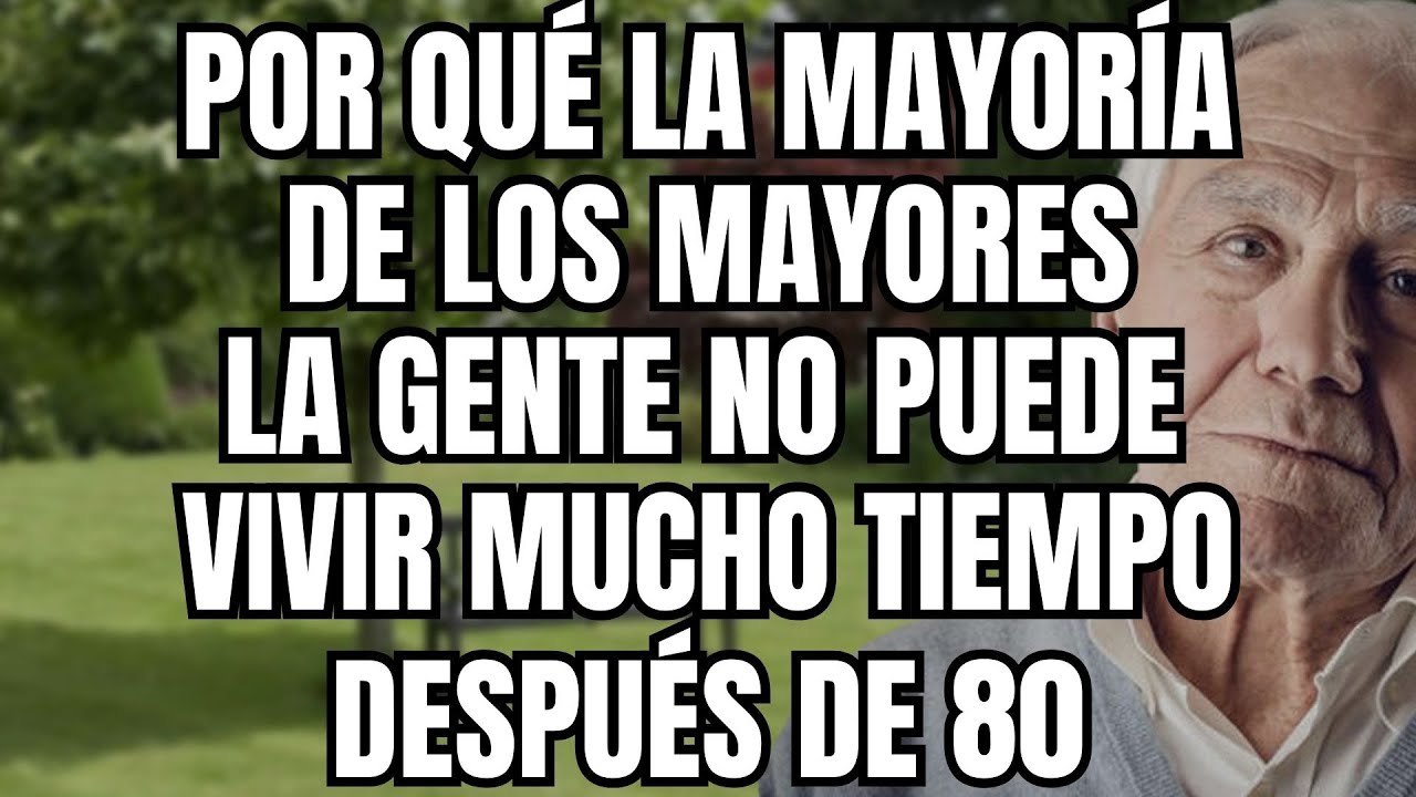 5 razones ocultas por las que muchos no viven más de 80 - YouTube