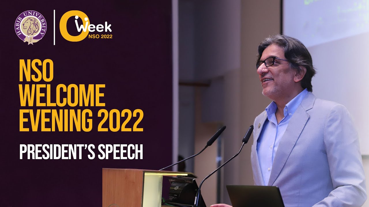 Wasif Rizvi President, Wasif Rizvi | New Student Orientation 2022 - YouTube