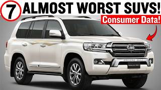 These 7 SUVs Are Total Disasters (Consumer Reports)!