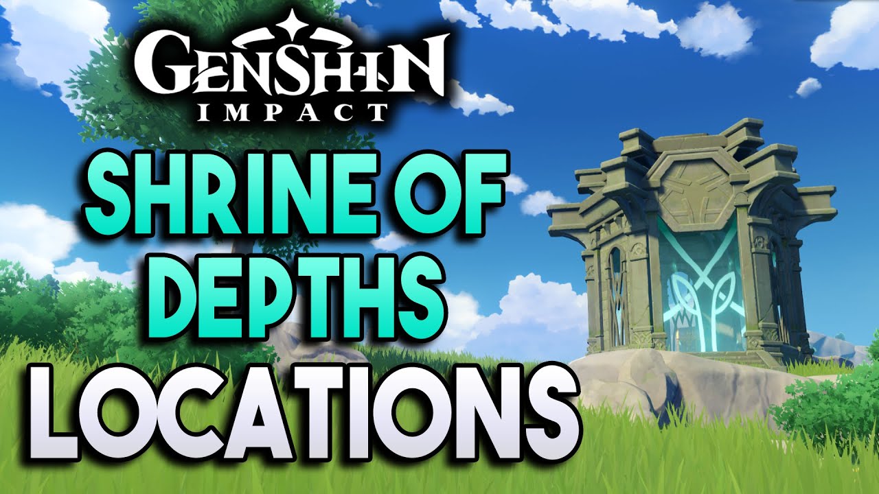 genshin impact shrine of depths  2022 Update  All Mondstadt Anemo Shrine Of Depths Locations! -【Genshin Impact】