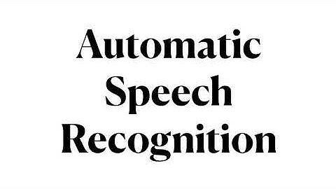 LING 270 - Module 8.02 - ASR