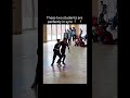 These two students are perfectly in sync